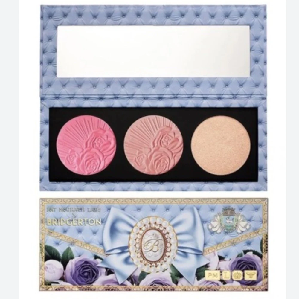Pat McGrath Bridgerton Divine Blush & Glow Trio Love at First Blush NIB Limited